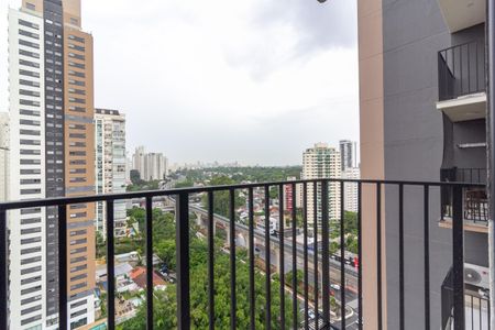 Apartamento para alugar com 27m², 1 quarto e sem vagaVaranda