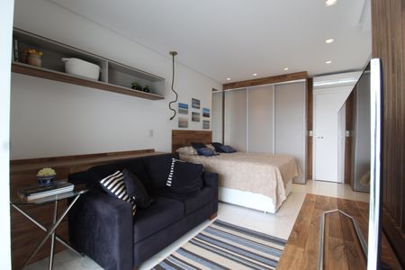 Studio para alugar com 39m², 1 quarto e sem vagaSala/Quarto