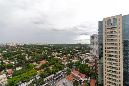 Vista Varanda de apartamento para alugar com 1 quarto, 30m² em Campo Belo, São Paulo