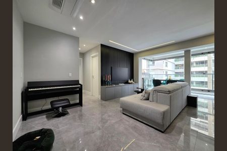 Sala de apartamento para alugar com 2 quartos, 64m² em Indianópolis, São Paulo