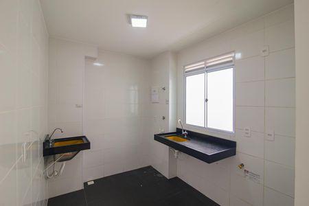 Cozinha de apartamento para alugar com 2 quartos, 44m² em Distrito Industrial João Narezzi, Indaiatuba
