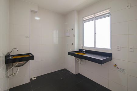 Cozinha de apartamento para alugar com 2 quartos, 44m² em Distrito Industrial João Narezzi, Indaiatuba