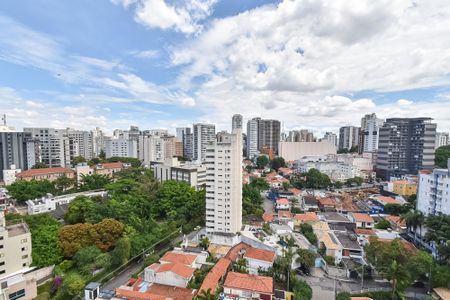 Vista da varanda de apartamento à venda com 2 quartos, 44m² em Vila Mariana, São Paulo