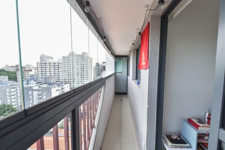Varanda de apartamento à venda com 2 quartos, 44m² em Vila Mariana, São Paulo