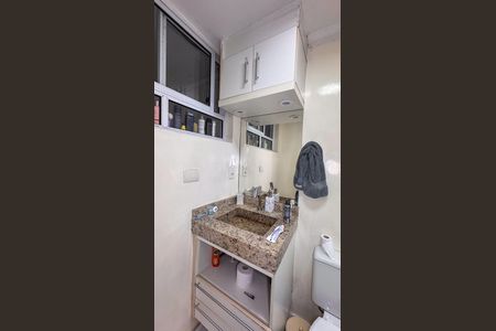 Banheiro da Suíte de apartamento à venda com 3 quartos, 93m² em Santo Amaro, São Paulo