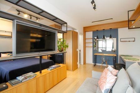 Apartamento para alugar com 49m², 1 quarto e 1 vaga Apartamento para alugar com 49m², 1 quarto e 1 vagaSala