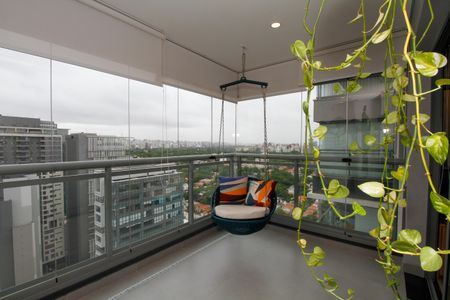 Apartamento para alugar com 49m², 1 quarto e 1 vaga Apartamento para alugar com 49m², 1 quarto e 1 vagaVaranda