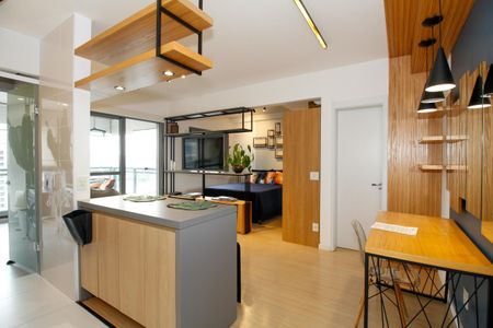 Apartamento para alugar com 49m², 1 quarto e 1 vaga Apartamento para alugar com 49m², 1 quarto e 1 vagaSala