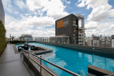 Apartamento para alugar com 49m², 1 quarto e 1 vaga Apartamento para alugar com 49m², 1 quarto e 1 vagaÁrea Comum - Piscina