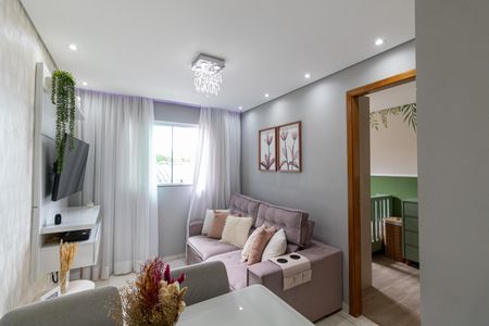 Casa de condomínio à venda com 43m², 2 quartos e 1 vagaSala