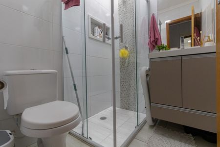 Casa de condomínio à venda com 43m², 2 quartos e 1 vagaBanheiro