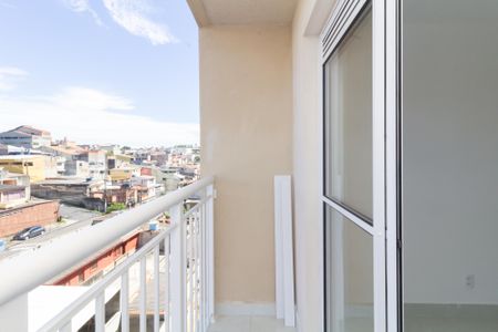 Sacada de apartamento para alugar com 2 quartos, 34m² em Vila Carmosina, São Paulo