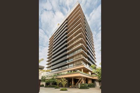 Fachada  de kitnet/studio para alugar com 1 quarto, 27m² em Três Figueiras, Porto Alegre