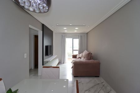 Sala de apartamento à venda com 2 quartos, 72m² em Vila Príncipe de Gales, Santo André