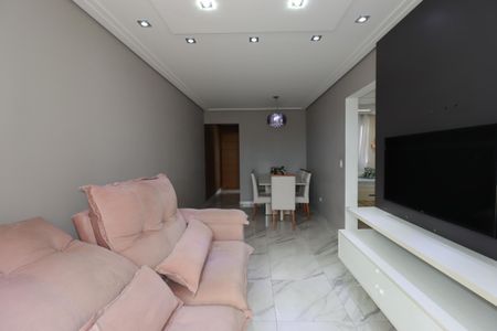 Sala de apartamento à venda com 2 quartos, 72m² em Vila Príncipe de Gales, Santo André