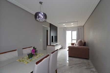 Sala de apartamento à venda com 2 quartos, 72m² em Vila Príncipe de Gales, Santo André