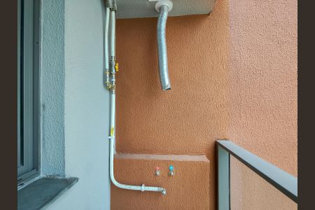 Varanda da Sala de apartamento para alugar com 2 quartos, 42m² em Santo Cristo, Rio de Janeiro