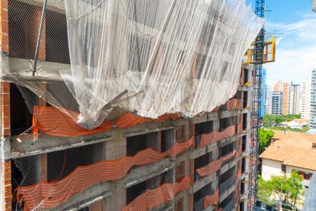 Vista da Sacada da Sala de apartamento à venda com 2 quartos, 70m² em Vila Clementino, São Paulo
