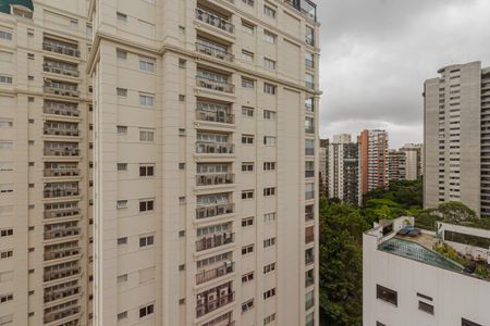 Sacada de apartamento à venda com 1 quarto, 42m² em Vila Nova Conceição, São Paulo