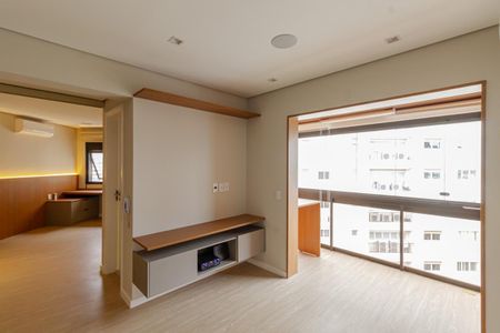 Sala de apartamento à venda com 1 quarto, 42m² em Vila Nova Conceição, São Paulo
