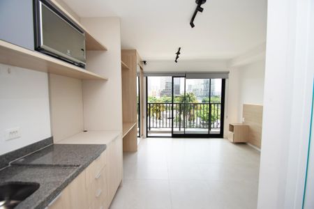 Entrada de kitnet/studio para alugar com 1 quarto, 25m² em Pinheiros, São Paulo