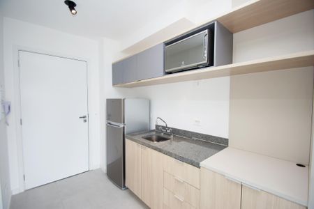 Studio para alugar com 25m², 1 quarto e sem vaga Studio para alugar com 25m², 1 quarto e sem vagaCozinha