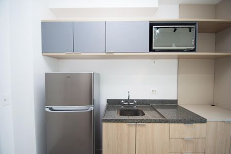 Studio para alugar com 25m², 1 quarto e sem vaga Studio para alugar com 25m², 1 quarto e sem vagaCozinha