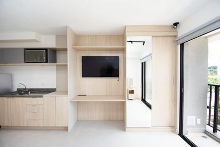 Studio para alugar com 25m², 1 quarto e sem vaga Studio para alugar com 25m², 1 quarto e sem vagaquarto sala studio