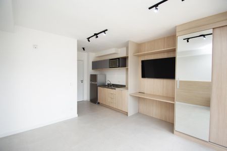 Studio para alugar com 25m², 1 quarto e sem vaga Studio para alugar com 25m², 1 quarto e sem vagaquarto sala studio