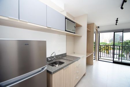 Studio para alugar com 25m², 1 quarto e sem vaga Studio para alugar com 25m², 1 quarto e sem vagaCozinha