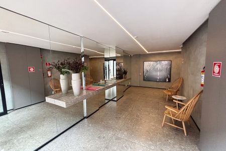 Studio para alugar com 25m², 1 quarto e sem vaga Studio para alugar com 25m², 1 quarto e sem vagahall de entrada