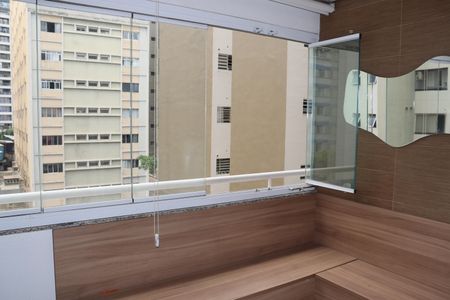 Studio para alugar com 39m², 1 quarto e 1 vagaVaranda