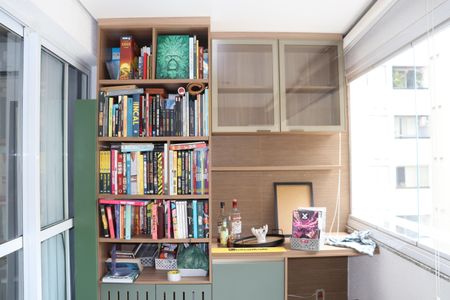 Studio para alugar com 39m², 1 quarto e 1 vagaVaranda