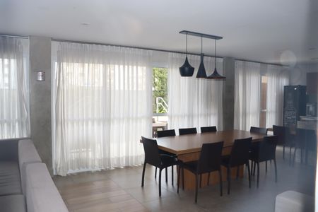 Studio para alugar com 39m², 1 quarto e 1 vagaSalão de Festas