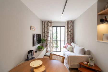 Sala de apartamento à venda com 2 quartos, 56m² em Jardim das Vertentes, São Paulo