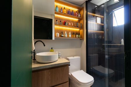 Apartamento à venda com 56m², 2 quartos e 1 vagaBanheiro