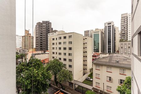 Vista da Sala de apartamento para alugar com 2 quartos, 52m² em Vila Buarque, São Paulo