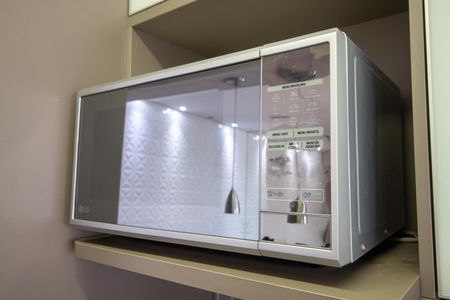 Cozinha de apartamento para alugar com 2 quartos, 50m² em Ferreira, São Paulo
