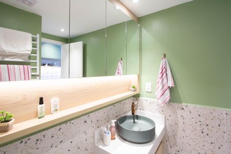 Studio à venda com 24m², 1 quarto e sem vaga Studio à venda com 24m², 1 quarto e sem vagaBanheiro