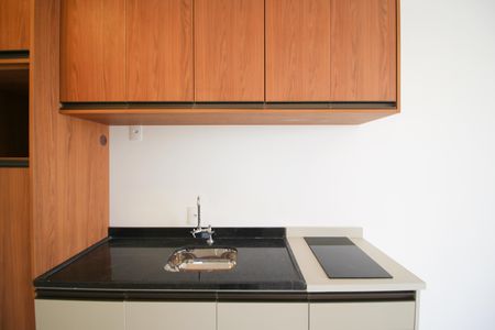 Studio para alugar com 25m², 1 quarto e sem vaga Studio para alugar com 25m², 1 quarto e sem vagaCozinha