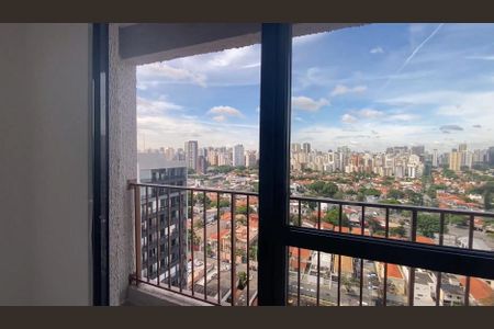 Studio para alugar com 25m², 1 quarto e sem vagaVaranda