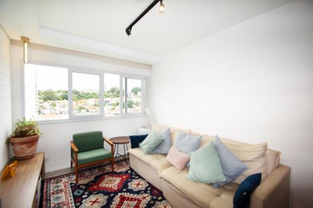 Sala de estar de apartamento para alugar com 3 quartos, 105m² em Perdizes, São Paulo