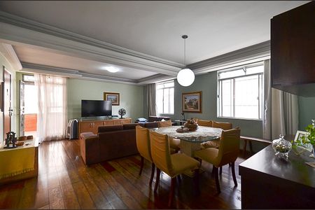 Sala Ambientes de apartamento à venda com 4 quartos, 172m² em Santa Efigênia, Belo Horizonte