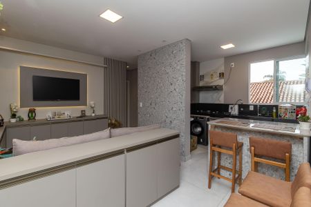 Sala de apartamento para alugar com 2 quartos, 55m² em Itapoã, Belo Horizonte