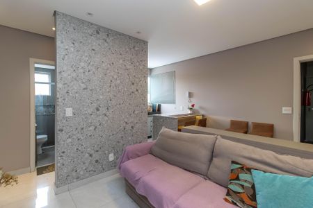 Sala de apartamento para alugar com 2 quartos, 55m² em Itapoã, Belo Horizonte