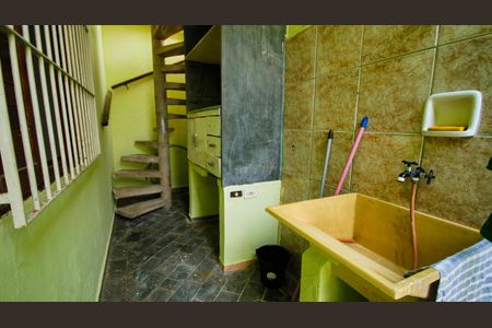 Área de Serviço de casa para alugar com 2 quartos, 85m² em Guilhermina, Praia Grande