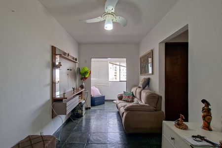 Sala de apartamento para alugar com 1 quarto, 46m² em Aviação, Praia Grande