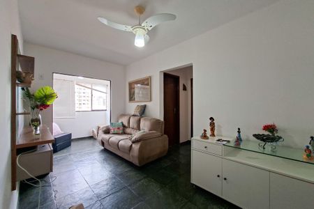 Sala de apartamento para alugar com 1 quarto, 46m² em Aviação, Praia Grande