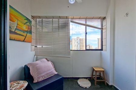 Sacada  de apartamento para alugar com 1 quarto, 46m² em Aviação, Praia Grande