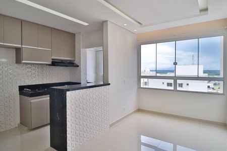 Sala de apartamento para alugar com 2 quartos, 50m² em Laranjeiras, Uberlândia